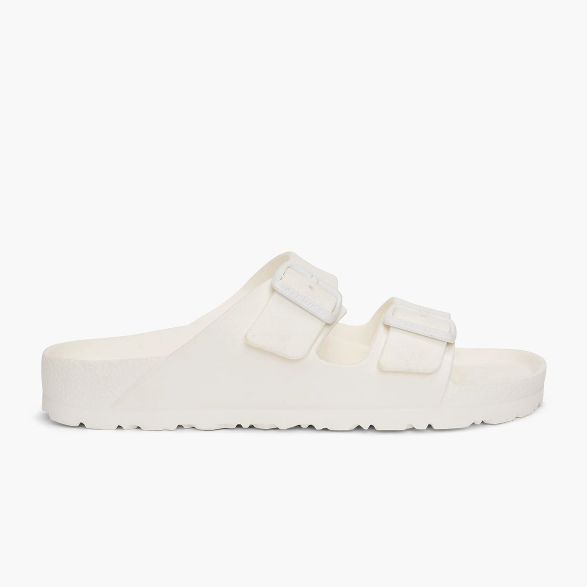 White EVA waterproof sandal with two foot straps