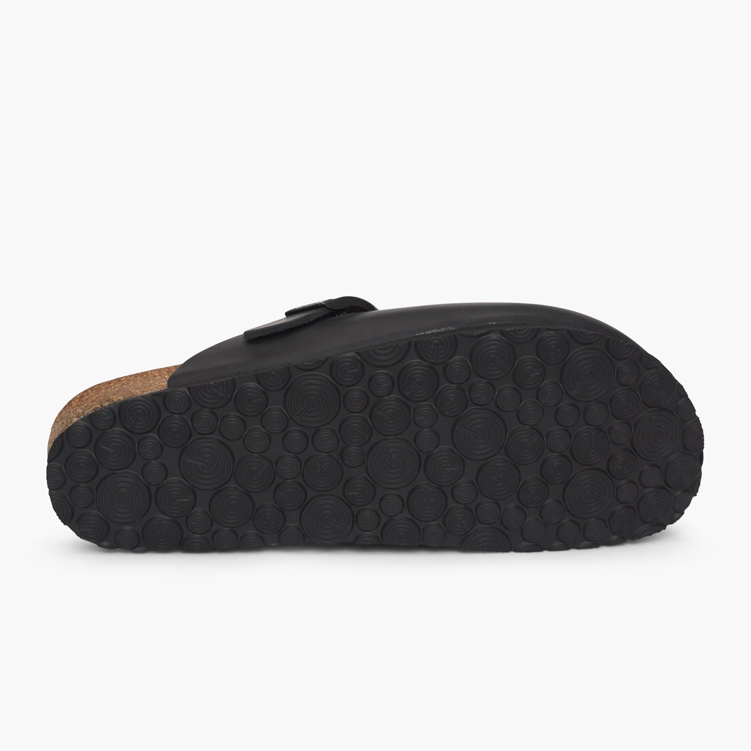 Sole of Black Leather Clog