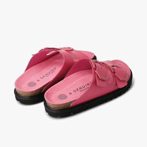 Galia Leather Sandal - Pink