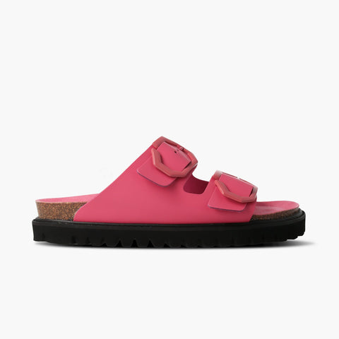 Galia Leather Sandal - Pink