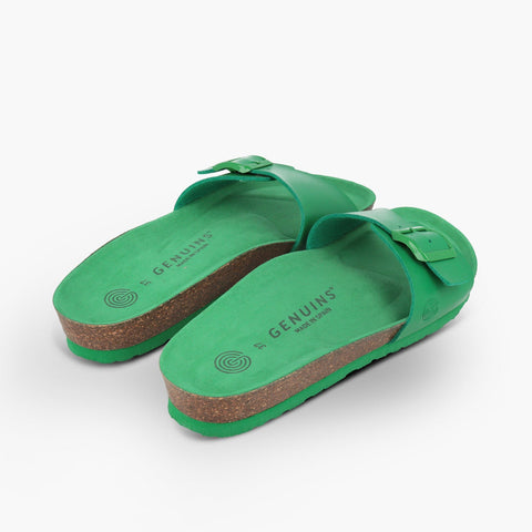 Toronto Vegan Sandal - Green