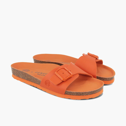 Toronto Vegan Sandal - Orange