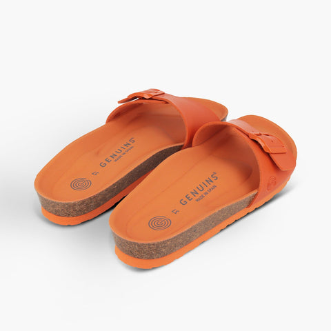 Toronto Vegan Sandal - Orange