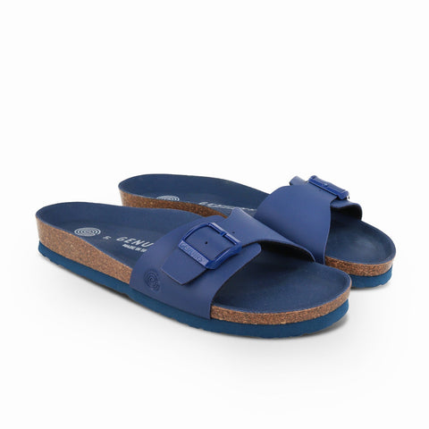 Toronto Vegan Sandal - Blue