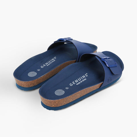 Toronto Vegan Sandal - Blue